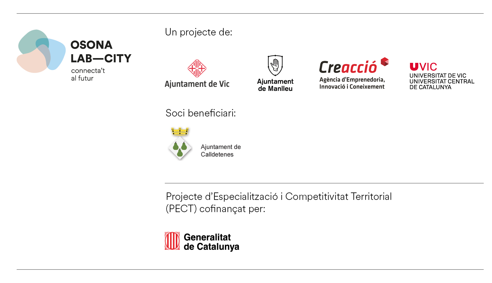 Logotips Osona Lab City